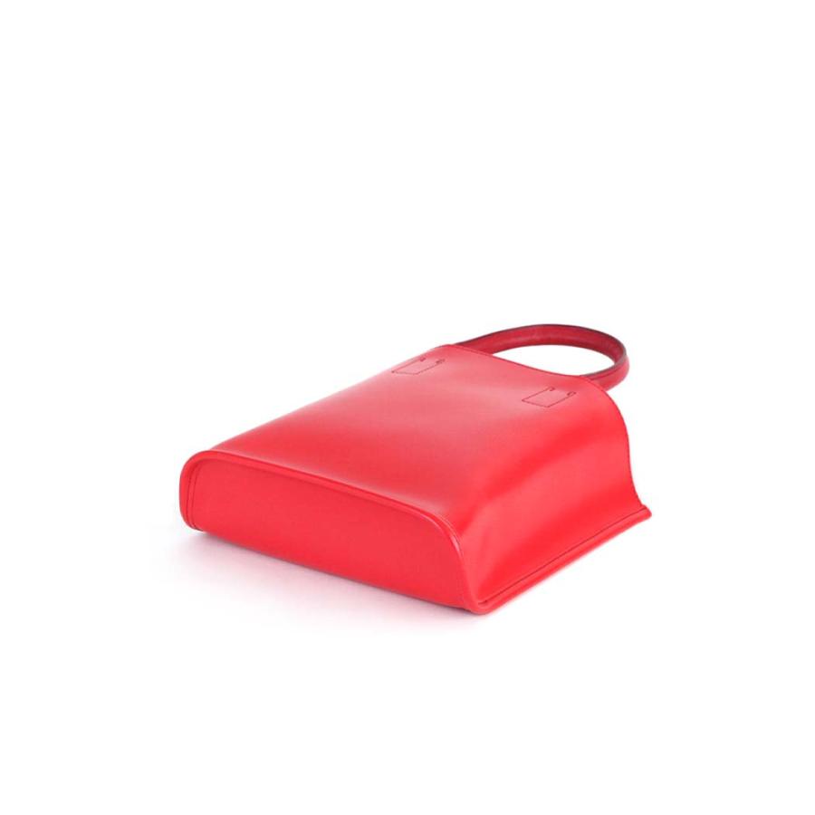 COURTNEY ORLA (コートニーオーラ) CURVE TOTE s レッド/キャメル CRV22FPV014001RD/CAM トートバッグ A5 赤 シンプル 無地 鞄 ビジネス 通勤 仕事 FES10 | COURTNEY ORLA | 04