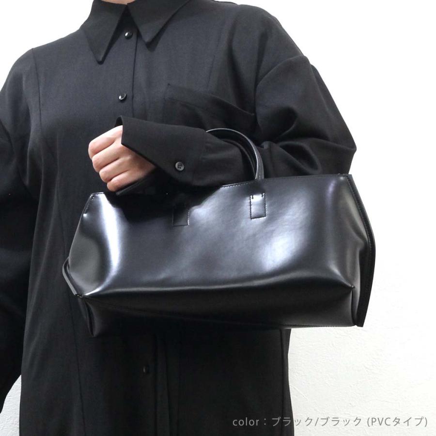 COURTNEY ORLA (コートニーオーラ) SLOPE WIDE TOTE s ブラック スムースレザー SLO22FCL011003BK トートバッグ 横長 大きく開く 黒 ワイド シンプル 無地 鞄 … | COURTNEY ORLA | 06