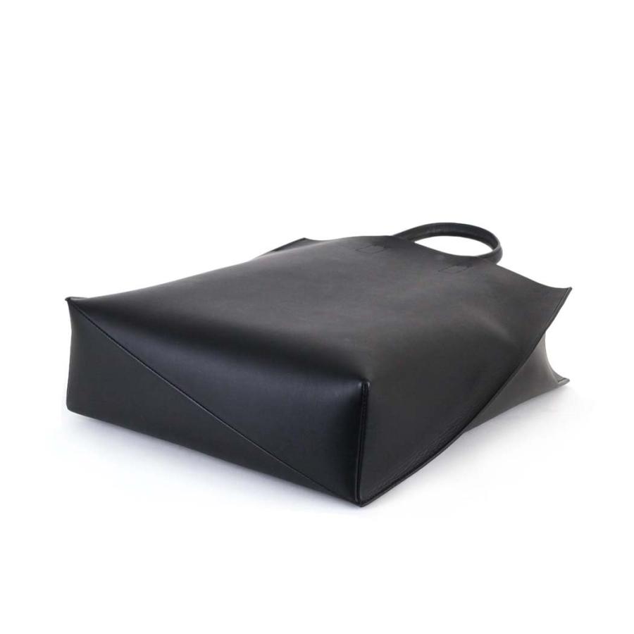 COURTNEY ORLA (コートニーオーラ) SLOPE TOTE l ブラック スムースレザー SLO22FCL011004BK トートバッグ 大容量 A4 黒 シンプル 無地 鞄 ビジネス 通勤 仕事… | COURTNEY ORLA | 02