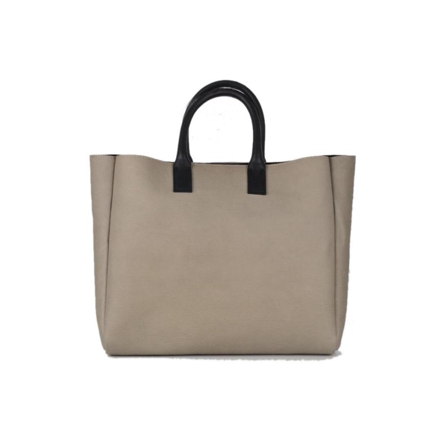 COURTNEY ORLA (コートニーオーラ) / INVERSE TOTE m レザー トートバッグ - ブラック/パールグレー INV23SPL015002PLG/BK | COURTNEY ORLA | 01
