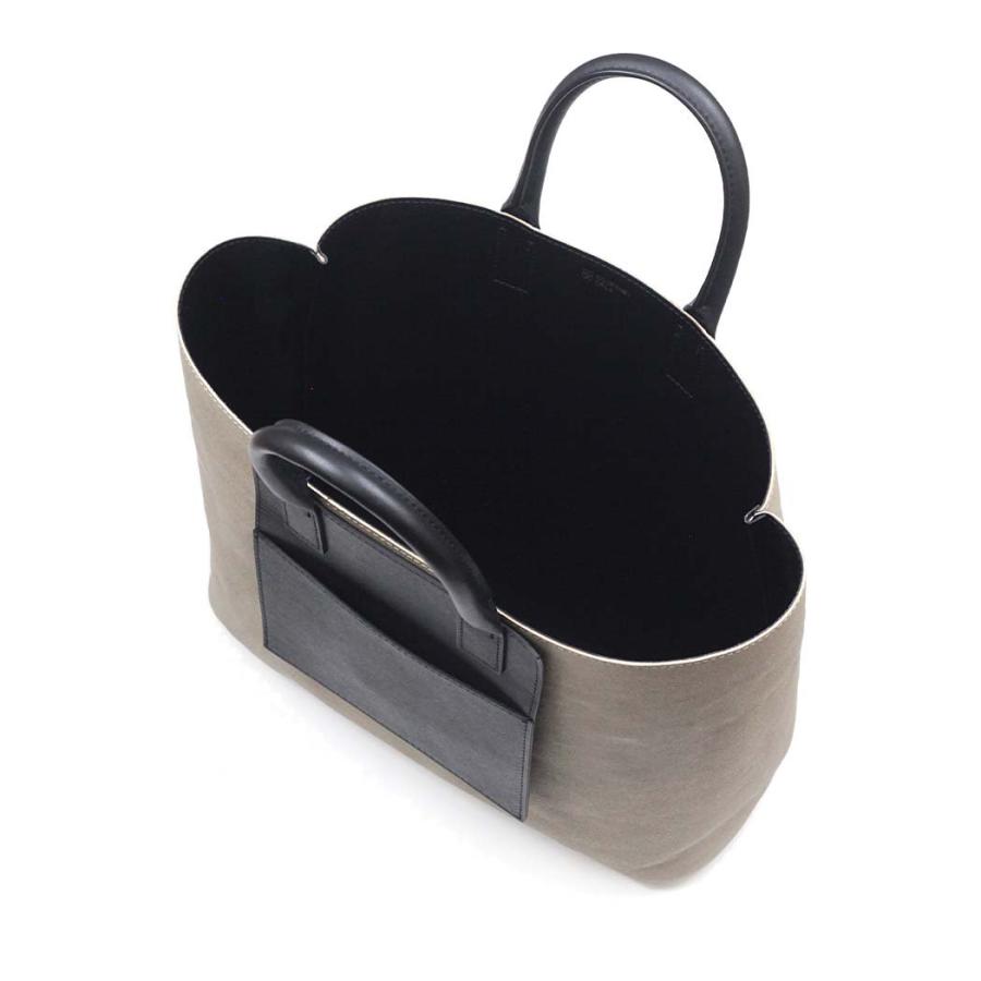 COURTNEY ORLA (コートニーオーラ) / INVERSE TOTE m レザー トートバッグ - ブラック/パールグレー INV23SPL015002PLG/BK | COURTNEY ORLA | 05