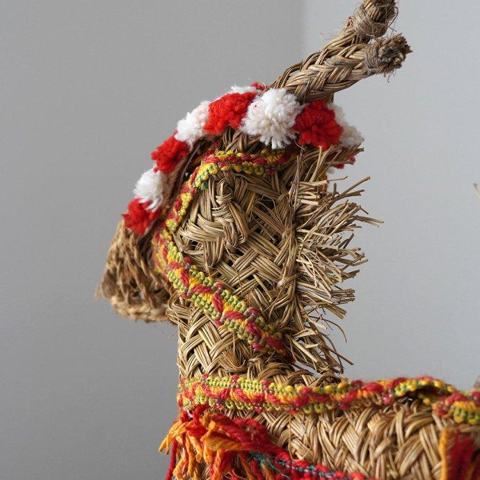 Artesania San Jose / BURRO ESPARTO CON JAQUIMA アルテサニア サンホセ エスパルトグラスオブジェ ロバ 頭絡 01273 インテリア プチギフト プレゼント お祝… | ARTESANIA | 04