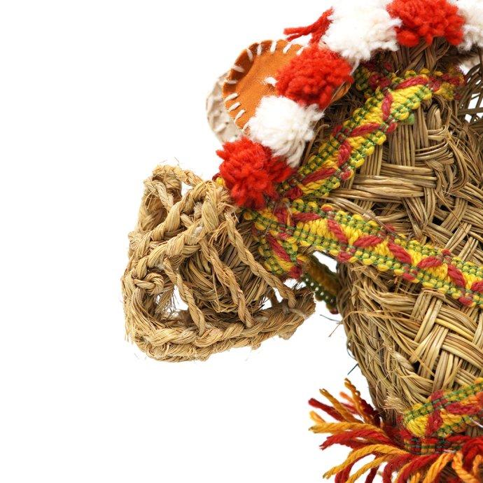 Artesania San Jose / BURRO ESPARTO CON JAQUIMA アルテサニア サンホセ エスパルトグラスオブジェ ロバ 頭絡 01273 インテリア プチギフト プレゼント お祝… | ARTESANIA | 05