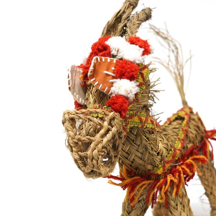 Artesania San Jose / BURRO ESPARTO CON JAQUIMA アルテサニア サンホセ エスパルトグラスオブジェ ロバ 頭絡 01273 インテリア プチギフト プレゼント お祝… | ARTESANIA | 06