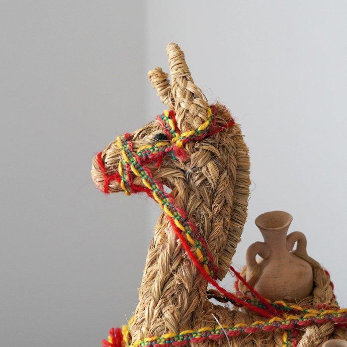 Artesania San Jose / BURRO DECORADO CON CANTAROS アルテサニア サンホセ エスパルトグラスオブジェ ロバ 壺 00836-5 インテリア プチギフト プレゼント お… | ARTESANIA | 02