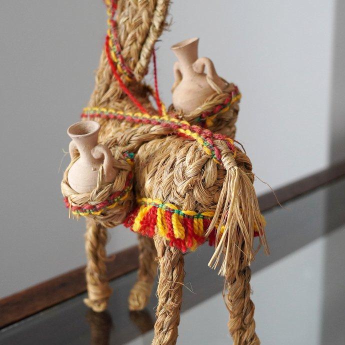 Artesania San Jose / BURRO DECORADO CON CANTAROS アルテサニア サンホセ エスパルトグラスオブジェ ロバ 壺 00836-5 インテリア プチギフト プレゼント お… | ARTESANIA | 06