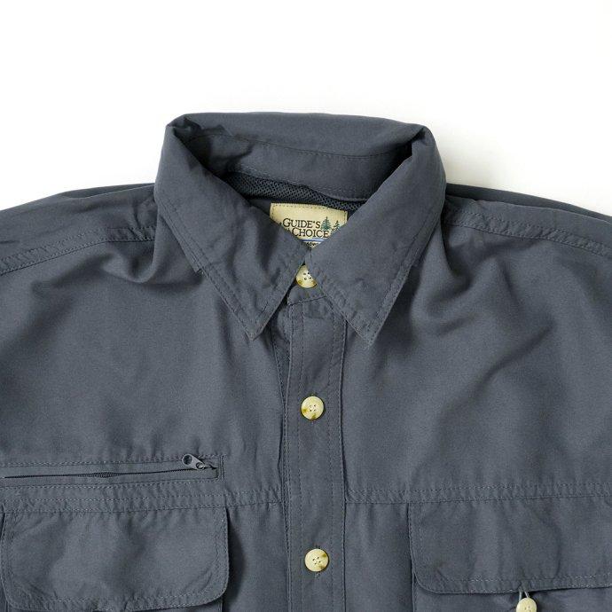 Guide's Choice / PACA Fishing Shirts Short Sleeve - Charcoal 半袖フィッシングシャツ |  | 02