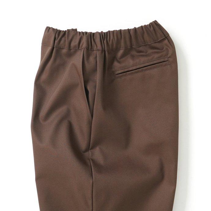 vecchi / C.Coulisse Easy Pants - Brown ポリエステル／コットン イージーパンツ ブラウン |  | 03