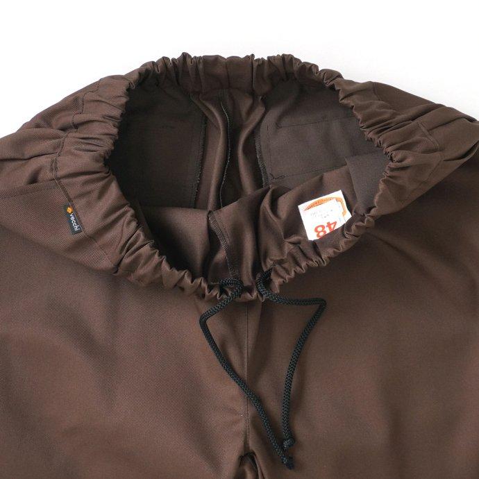 vecchi / C.Coulisse Easy Pants - Brown ポリエステル／コットン イージーパンツ ブラウン |  | 04