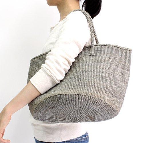 サイザル カゴバッグ ラウンド M K1104-12 ブルーグレー A4 レディース カゴバッグ 12インチ プチギフト お祝い 贈り物 ポイント 消化 買いまわり プレゼント … |  | 06