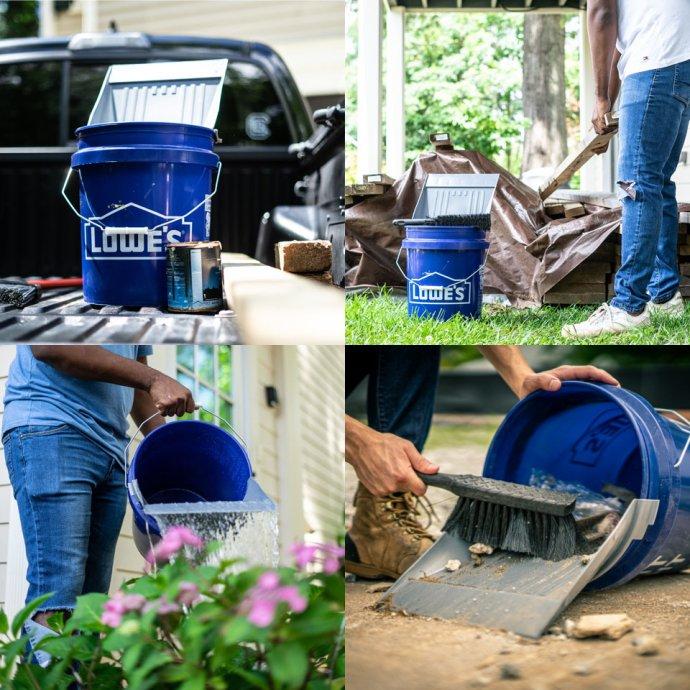 LEAKTITE / USA 5ガロンバケツ用リッド（フタ） ブラック アメリカ製 インテリア 掃除グッズ ゴミ箱 雑貨 USA プチギフト プレゼント お祝い 贈り物 ポイント … | LEAKTITE | 02