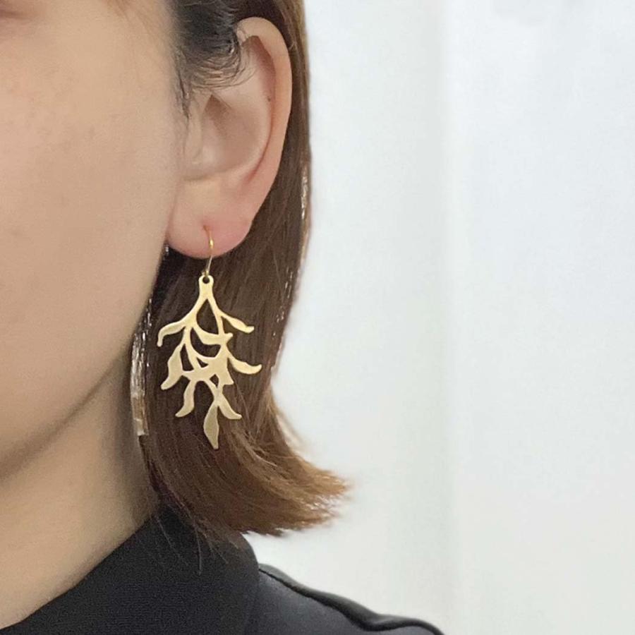 mnoi（ムノイ） / brass earrrings ピアス / イヤリング - weeping 母の日 |  | 04