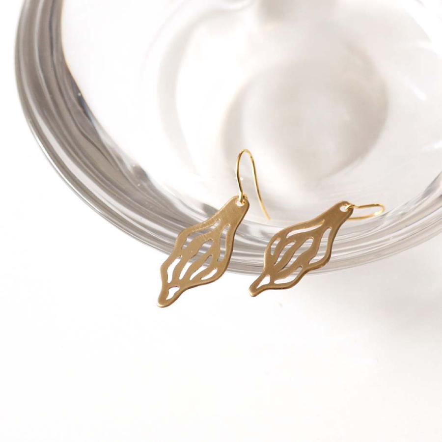 mnoi（ムノイ） / brass earrrings ピアス / イヤリング - middle 母の日 |  | 02