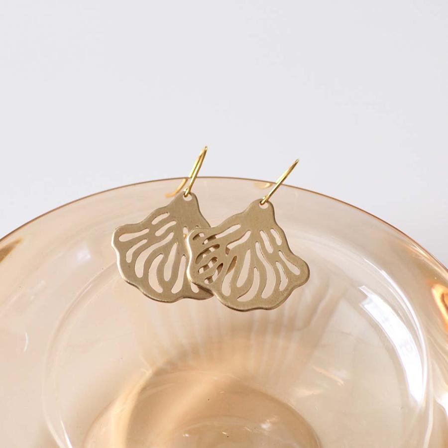 mnoi（ムノイ） / brass earrrings ピアス / イヤリング - flutter 母の日 |  | 03