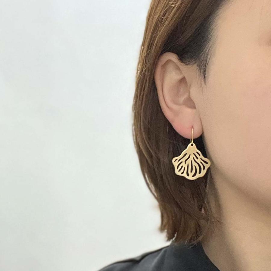 mnoi（ムノイ） / brass earrrings ピアス / イヤリング - flutter 母の日 |  | 07