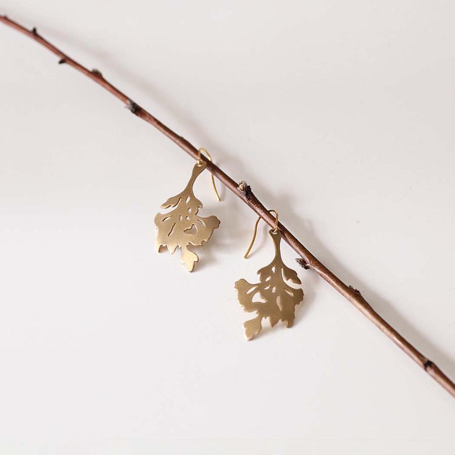 mnoi（ムノイ） / brass earrrings ピアス / イヤリング - bouquet 母の日 |  | 01