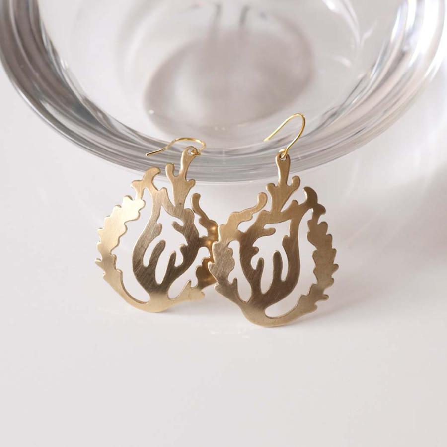 mnoi（ムノイ） / brass earrrings ピアス / イヤリング - arome 母の日 | 