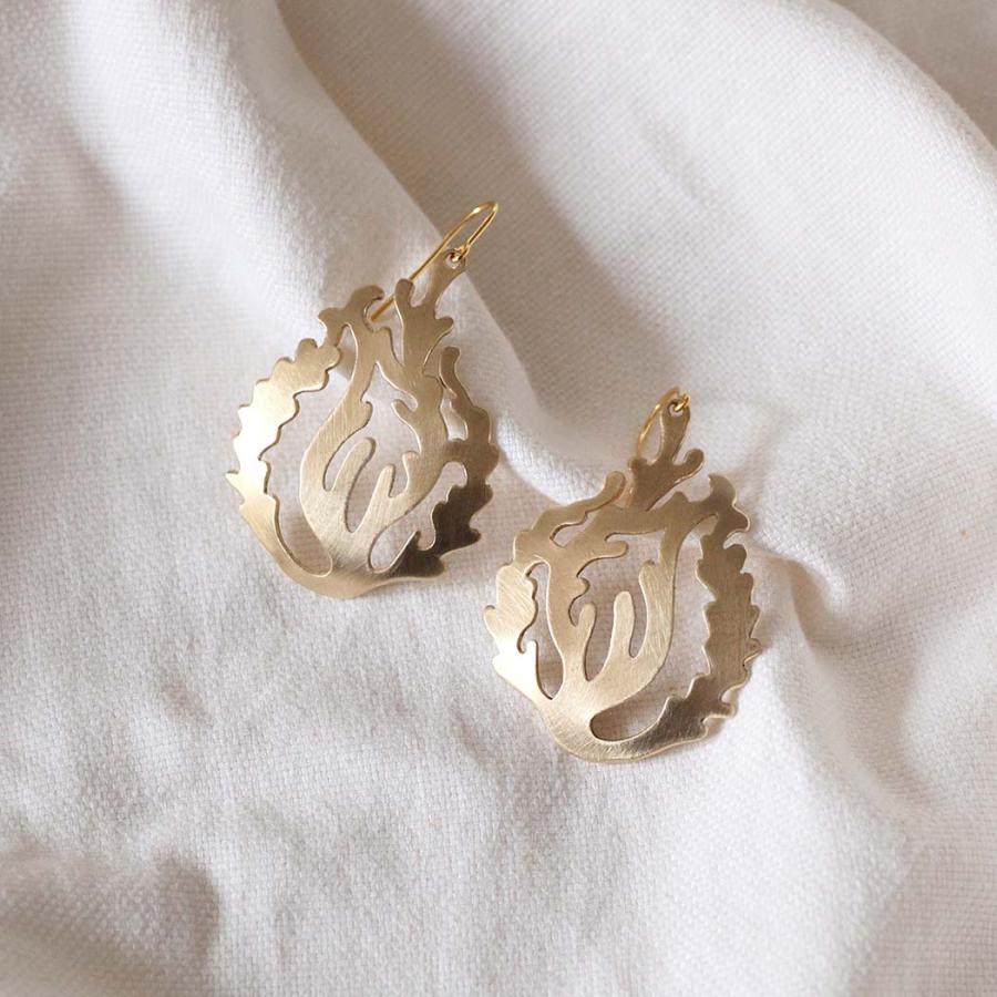 mnoi（ムノイ） / brass earrrings ピアス / イヤリング - arome 母の日 |  | 02