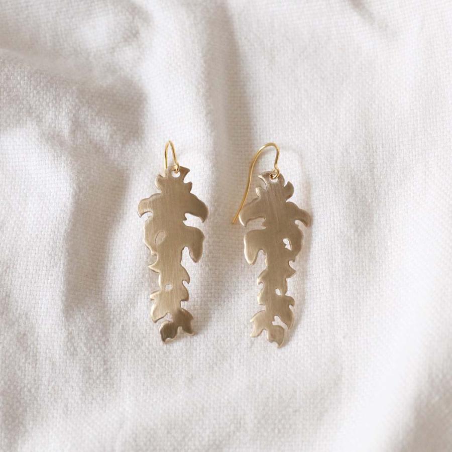 mnoi（ムノイ） / brass earrrings ピアス / イヤリング - lien 母の日 |  | 01