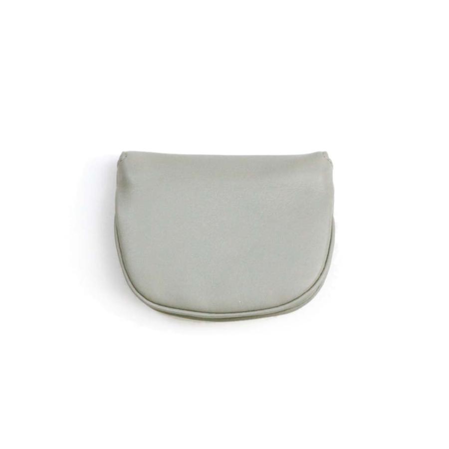 mnoi ムノイ Mit wallet ミニ財布 コインケース ブルーグレー 日本製 財布 ミニ 小さい 小銭入れ 人気 本革 無地 レザー スリム ウォレット ブルー グレー ギ… | ブルー（ファッション） | 01