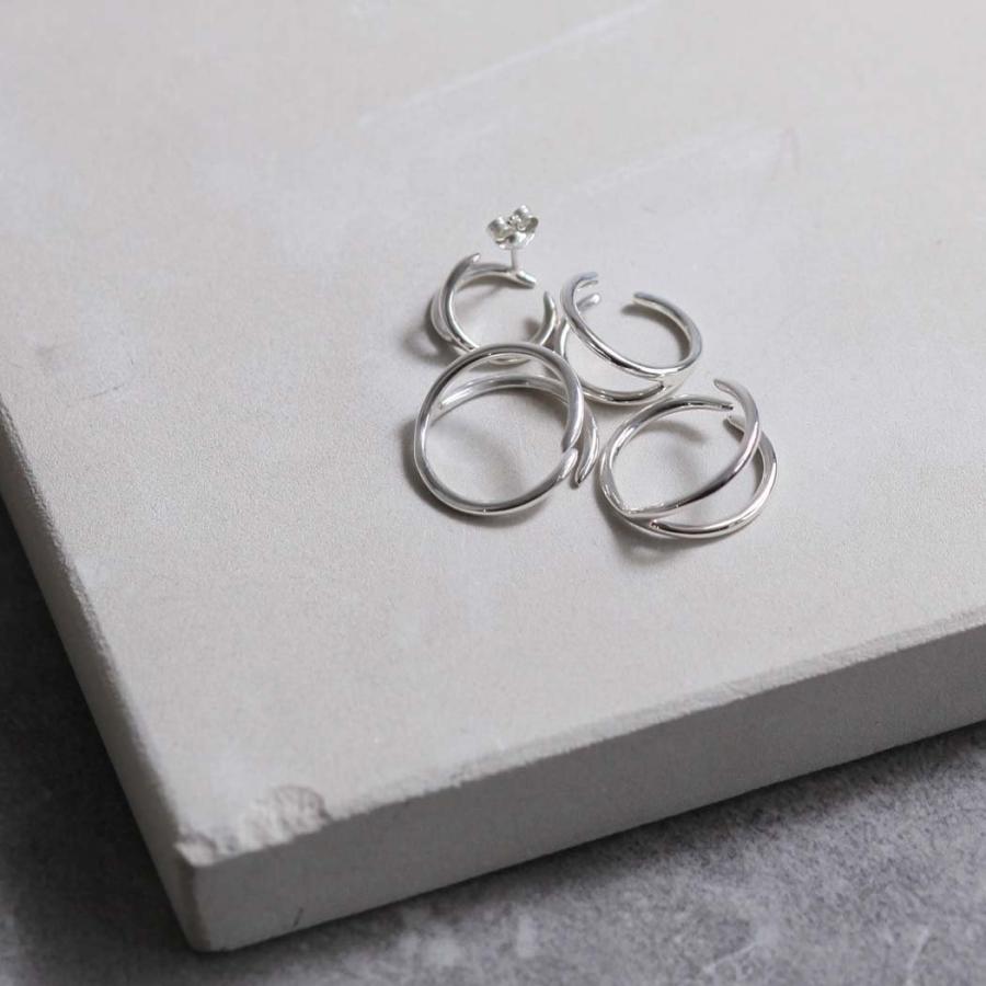 BYOKA ビョーカ E2501 BRANCH PIERCE S ピアス シルバー (両耳タイプ) レディース ジュエリー アクセサリー 耳元 ペア スタッドピアス 人気 キャッチ式ピアス … | BRANCH | 07