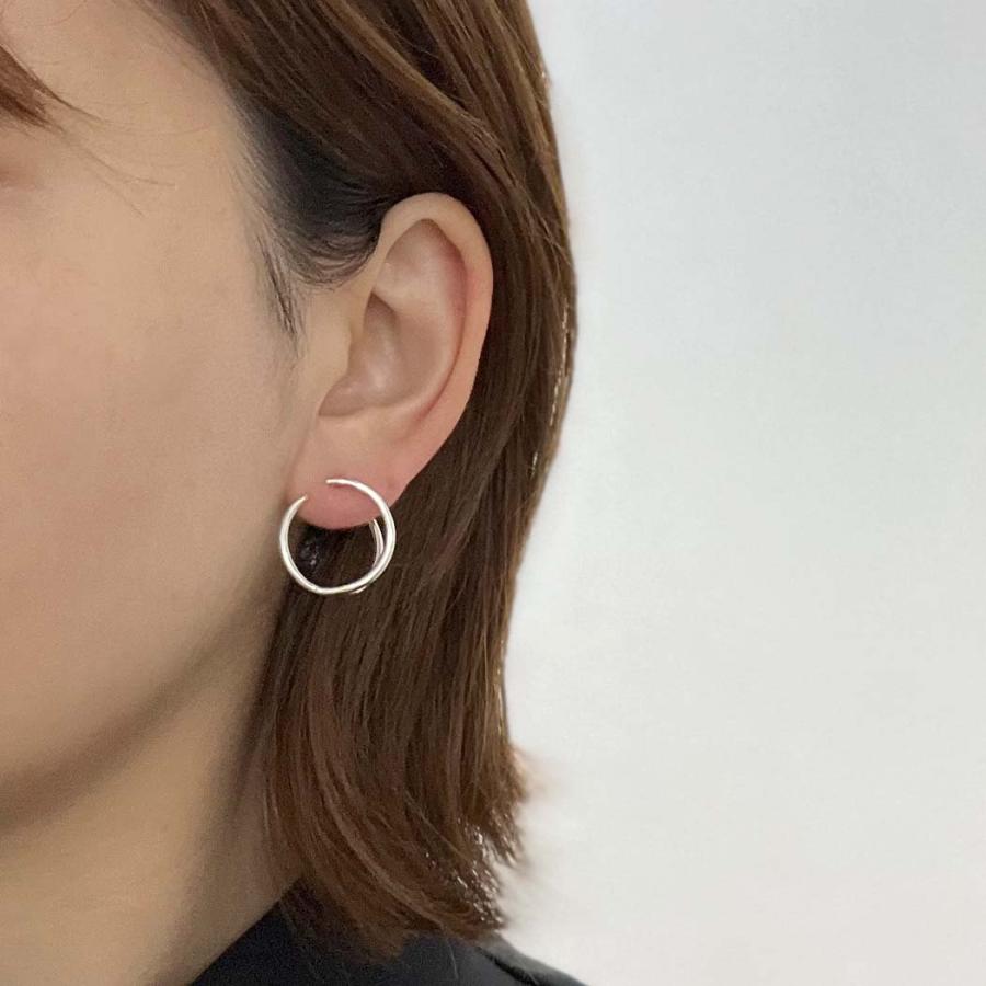 BYOKA ビョーカ E2502 BRANCH PIERCE L ピアス シルバー (両耳タイプ) レディース ジュエリー アクセサリー 耳元 ペア スタッドピアス 人気 キャッチ式ピアス … | BRANCH | 05