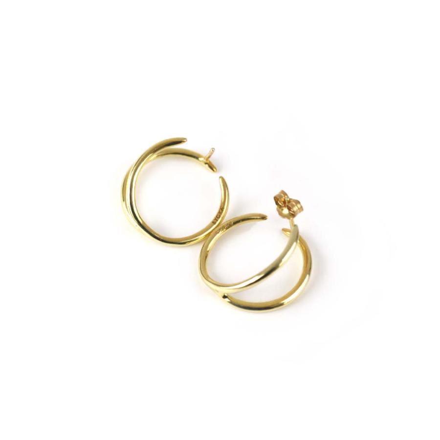 BYOKA ビョーカ GE2502 G.BRANCH PIERCE L ピアス ゴールド (両耳タイプ) レディース ジュエリー アクセサリー 耳元 ペア スタッドピアス 人気 キャッチ式ピア… | BYOKA | 05