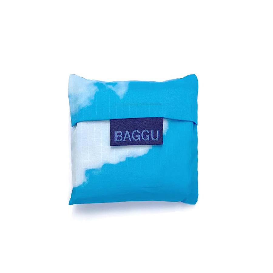 BAGGU バグー エコバッグ BABY リサイクル ポリエステル クラウド 2023年 新色 青 空 雲 ベビー 洗濯可能 折り畳み コンパクト 軽量 ミニ コンビニ レジ袋型 …｜ehs｜04