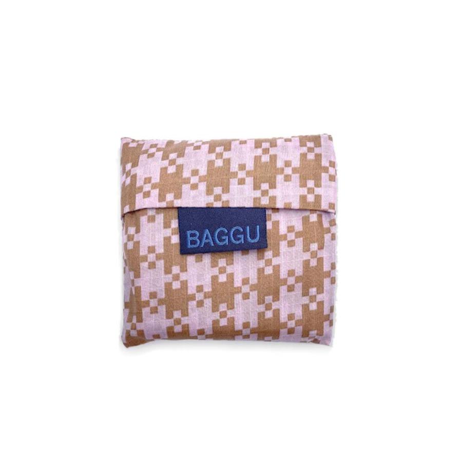 BAGGU バグー エコバッグ BABY リサイクル ナイロン ローズピンク ギンガム チェック 2023年 新色 ピンク ベビー 洗濯可能 折り畳み コンパクト 軽量 ミニ コ… | BAGGU | 04