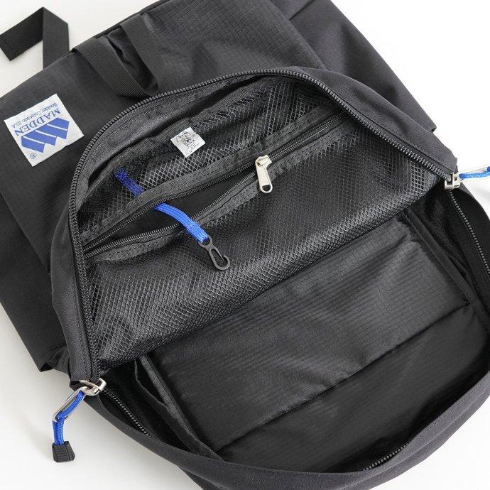 MADDEN / DAN'S PACK - Black メデン ダンズパック 17L ブラック MDNA-02 リュック バックパック 黒 メンズ ビジネス 大容量 送料無料 PCバッグ ポイント 消化 | MADDEN | 10