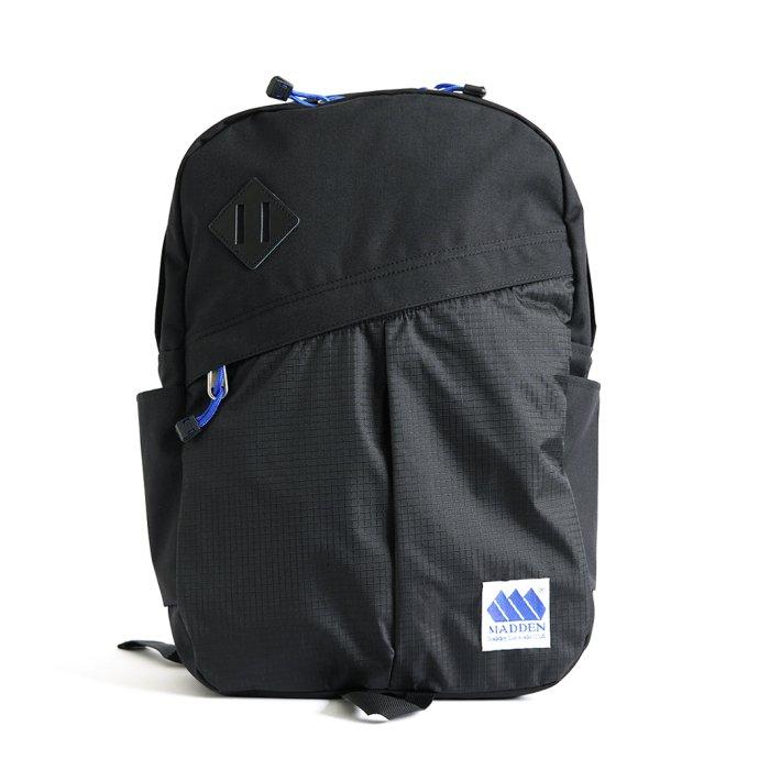 MADDEN / DAN'S PACK - Black メデン ダンズパック 17L ブラック MDNA-02 リュック バックパック 黒 メンズ ビジネス 大容量 送料無料 PCバッグ ポイント 消化 | MADDEN | 01