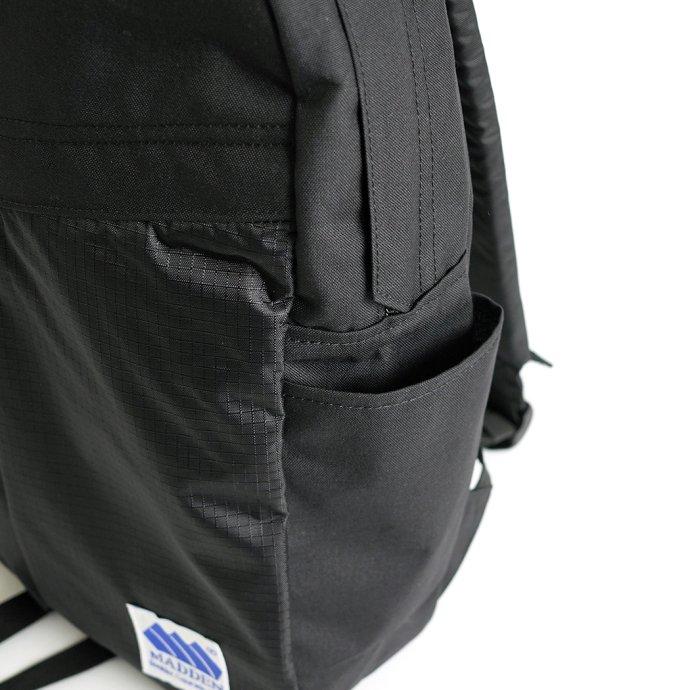 MADDEN / DAN'S PACK - Black メデン ダンズパック 17L ブラック MDNA-02 リュック バックパック 黒 メンズ ビジネス 大容量 送料無料 PCバッグ ポイント 消化 | MADDEN | 08