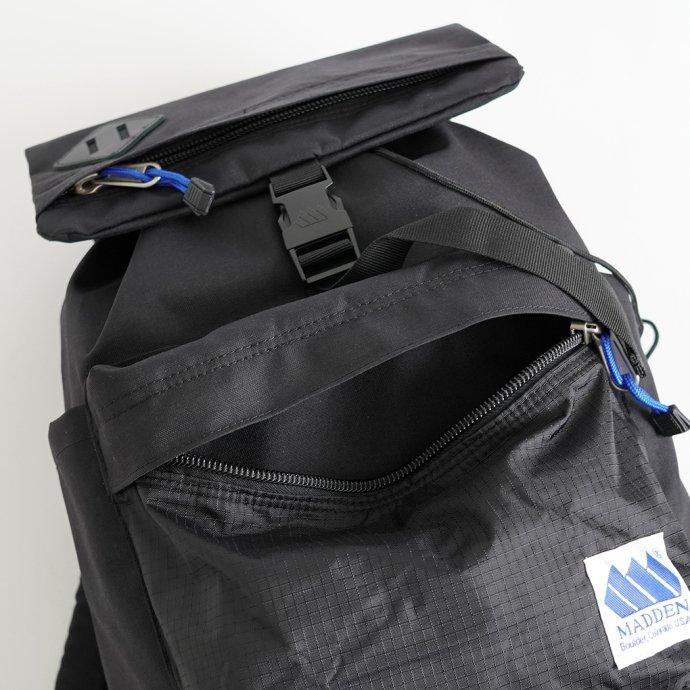 MADDEN / MARKSMAN - Black メデン マークスマン 20L ブラック MDNA-03 リュック バックパック 黒 メンズ ビジネス 大容量 送料無料 PCバッグ ポイント 消化 | MADDEN | 08