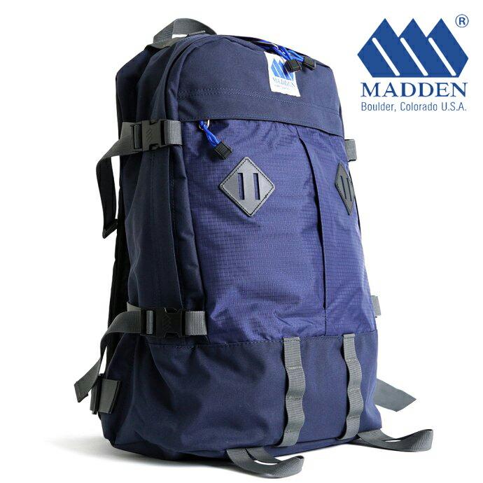 MADDEN / DAY LITE - Navy メデン デイライト 23L ネイビー MDNA-05 リュック バックパック 黒 メンズ ビジネス 大容量 送料無料 PCバッグ ポイント 消化 | MADDEN