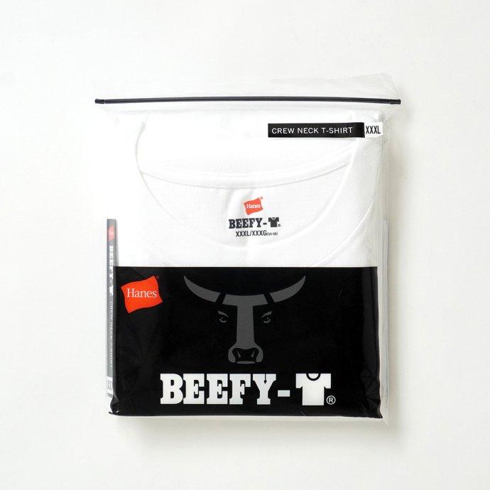 Hanes ヘインズ / BEEFY-T ビーフィー 半袖Tシャツ ホワイト #010 H5180L 大きいサイズ 2XL 3XL XXL XXXL 白 | Hanes | 09