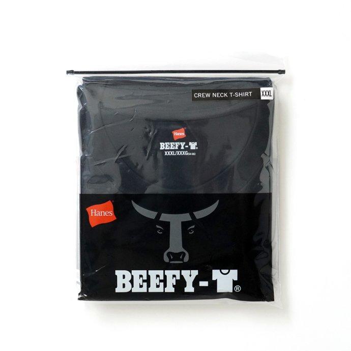 Hanes ヘインズ / BEEFY-T ビーフィー 半袖Tシャツ ブラック #090 H5180L 大きいサイズ 2XL 3XL XXL XXXL 黒 | Hanes | 08