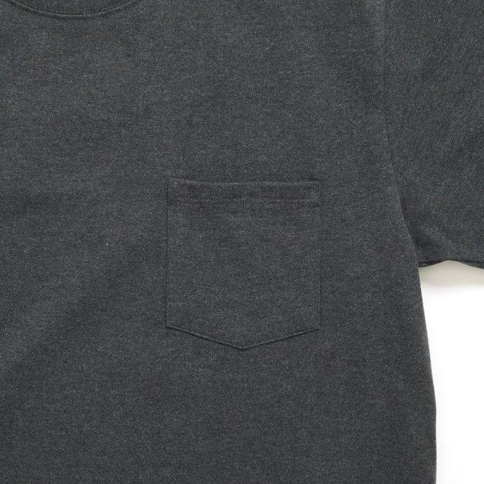 Hanes ヘインズ / BEEFY-T ビーフィー 半袖ポケットTシャツ ミッドチャコールヘザー #085 H5190 | Hanes | 03