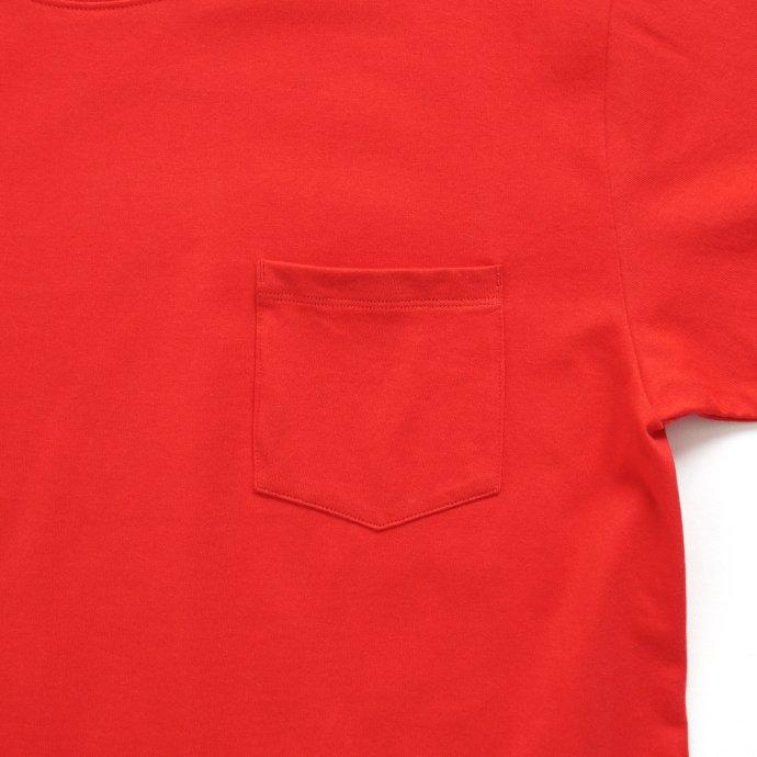 Hanes ヘインズ / BEEFY-T ビーフィー 半袖ポケットTシャツ レッド #940 H5190 | Hanes | 03