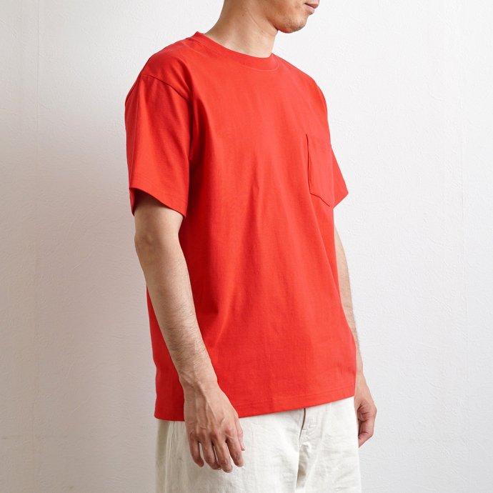 Hanes ヘインズ / BEEFY-T ビーフィー 半袖ポケットTシャツ レッド #940 H5190 | Hanes | 07