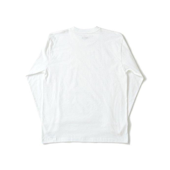 Hanes ヘインズ / BEEFY-T ビーフィー 長袖Tシャツ ホワイト #010 H5186 白 | Hanes | 01