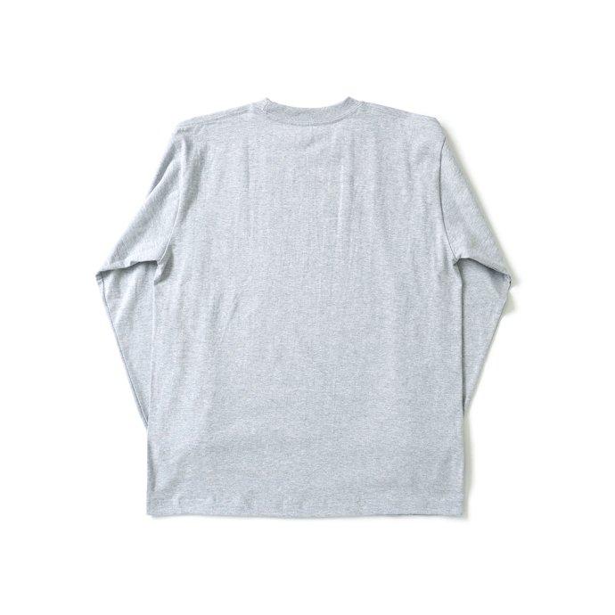 Hanes ヘインズ / BEEFY-T ビーフィー 長袖Tシャツ ヘザーグレー #060 H5186 | Hanes | 01