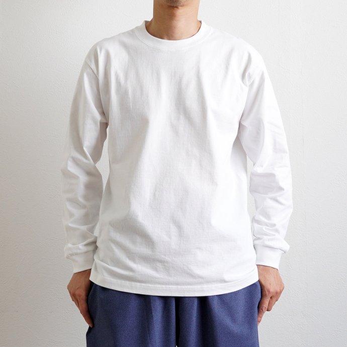 Hanes ヘインズ / BEEFY-T ビーフィー 長袖Tシャツ ヘザーグレー #060 H5186 | Hanes | 07