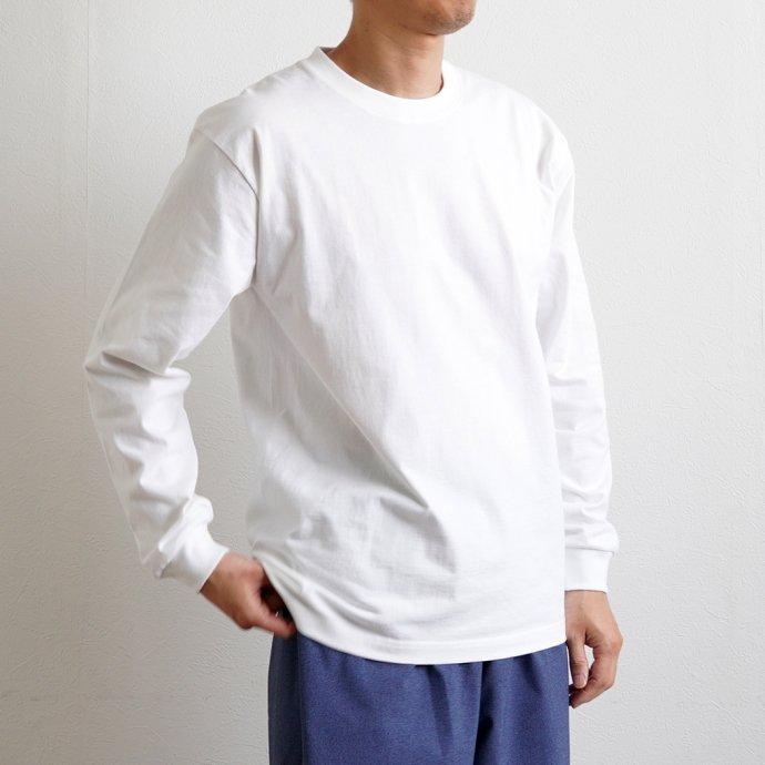 Hanes ヘインズ / BEEFY-T ビーフィー 長袖Tシャツ ヘザーグレー #060 H5186 | Hanes | 08