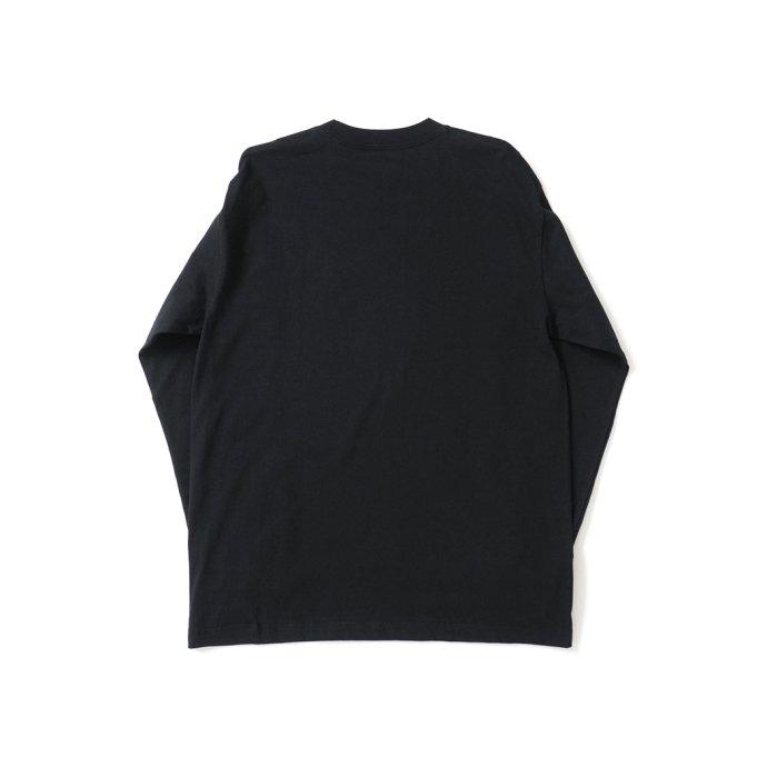 Hanes ヘインズ / BEEFY-T ビーフィー 長袖Tシャツ ブラック #090 H5186 黒 | Hanes | 01