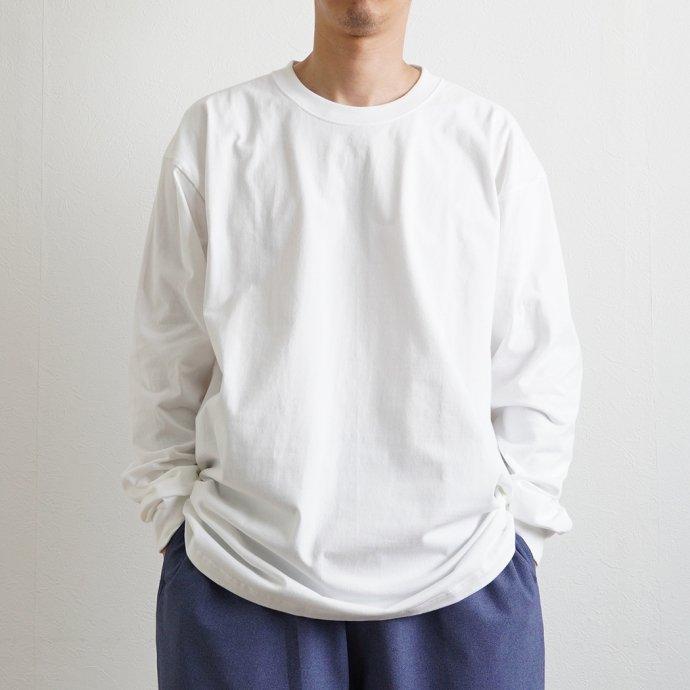 Hanes ヘインズ / BEEFY-T ビーフィー 長袖Tシャツ ホワイト #010 H5186L 大きいサイズ 2XL 3XL XXL XXXL 白 | Hanes | 07