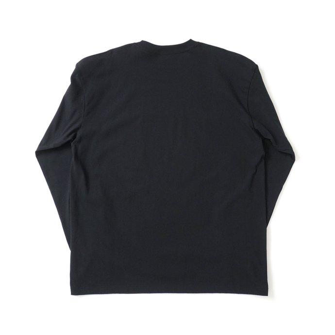 Hanes ヘインズ / BEEFY-T ビーフィー 長袖Tシャツ ブラック #090 H5186L 大きいサイズ 2XL 3XL XXL XXXL 黒 | Hanes | 01