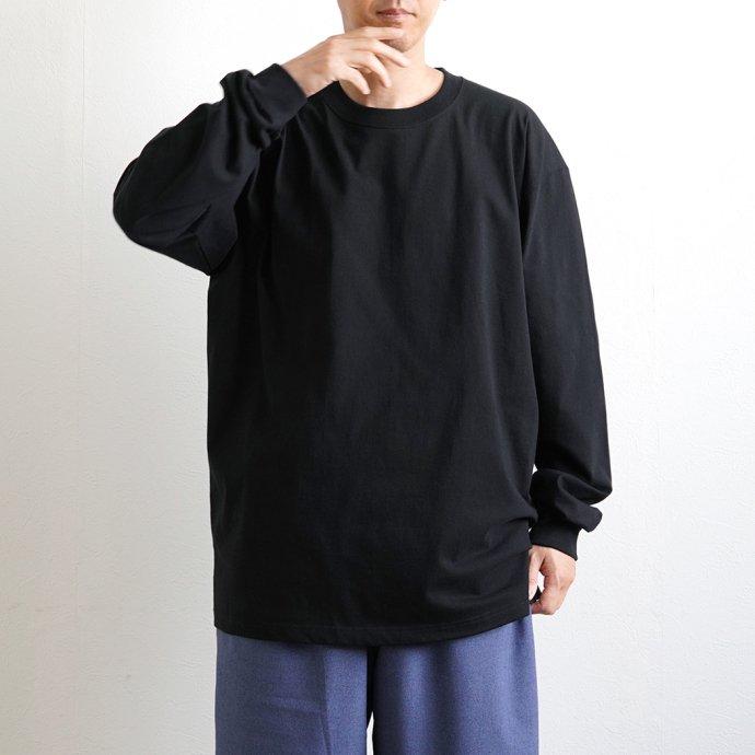 Hanes ヘインズ / BEEFY-T ビーフィー 長袖Tシャツ ブラック #090 H5186L 大きいサイズ 2XL 3XL XXL XXXL 黒 | Hanes | 06
