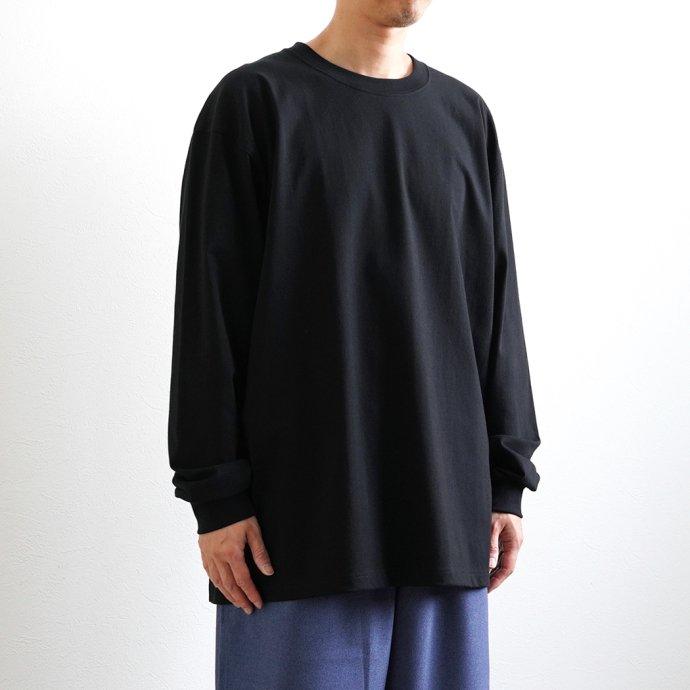 Hanes ヘインズ / BEEFY-T ビーフィー 長袖Tシャツ ブラック #090 H5186L 大きいサイズ 2XL 3XL XXL XXXL 黒 | Hanes | 07