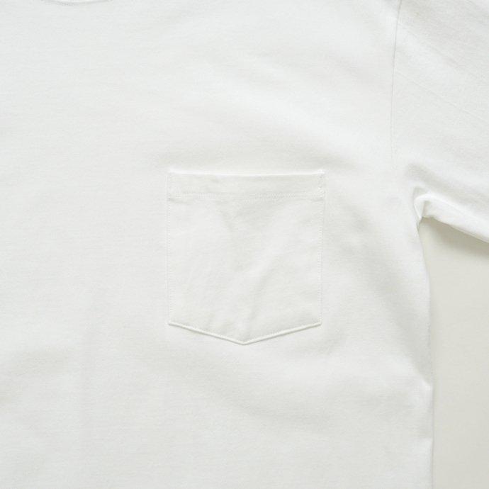 Hanes ヘインズ / BEEFY-T ビーフィー 長袖ポケットTシャツ ホワイト #010 H5196 白 | Hanes | 03