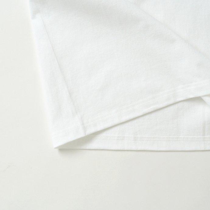 Hanes ヘインズ / BEEFY-T ビーフィー 長袖ポケットTシャツ ホワイト #010 H5196 白 | Hanes | 06